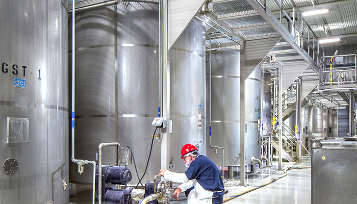 Ivanhoe Industries product blending room